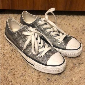Glitter converse